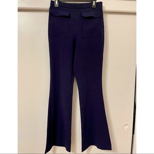 Forever 21 Contemporary Navy Blue Dress Pants